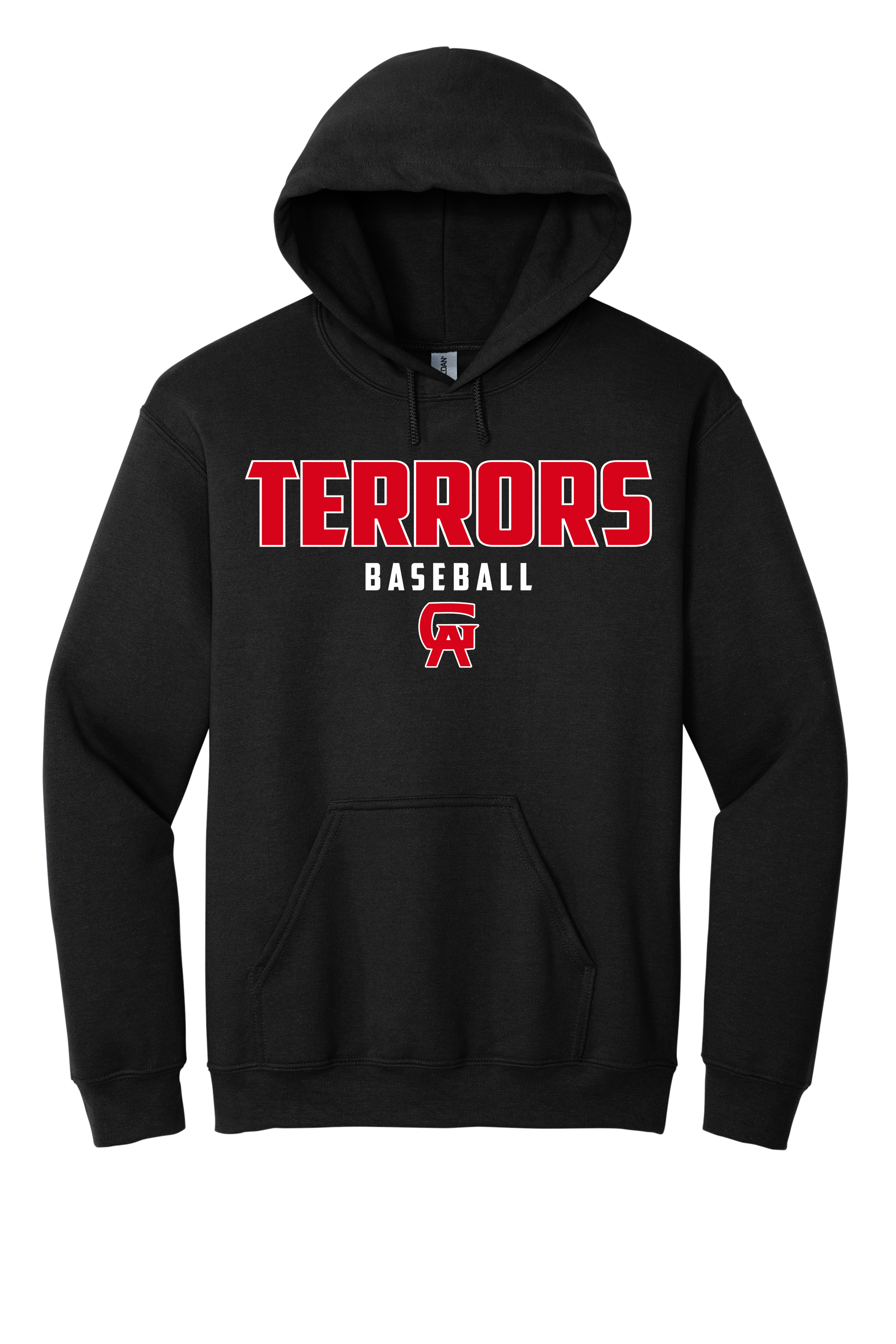 Classic Hoodie- Glynn Academy Terrors Baseball