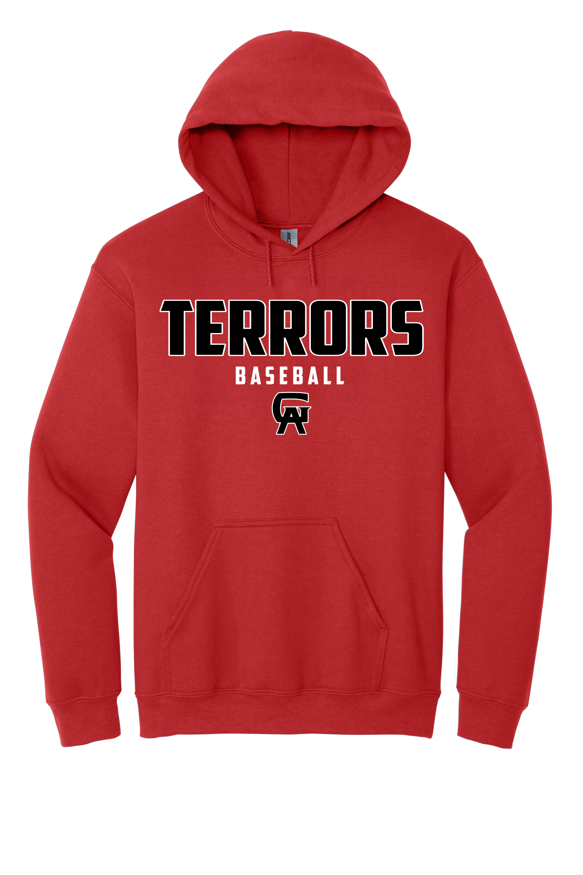 Classic Hoodie- Glynn Academy Terrors Baseball