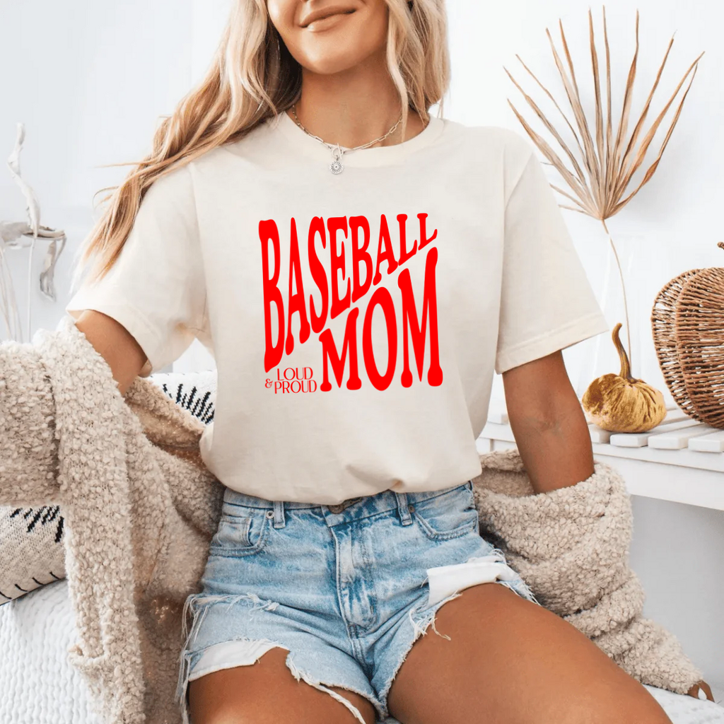 Baseball Mom T-shirt