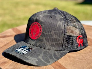 Richardson 112PFP Snap Back - GA Logo- Red Patch