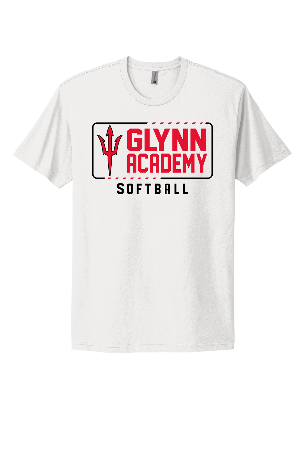 Glynn Academy Softball Next Level Lightweight Cotton T-shirdt