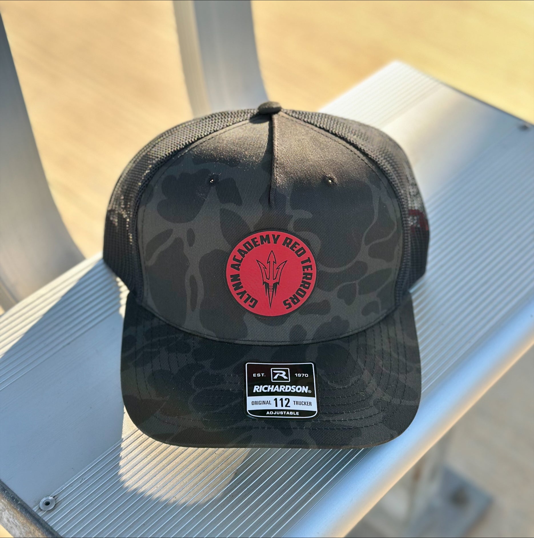 Richardson 112PFP Snap Back - GA Logo- Red Patch