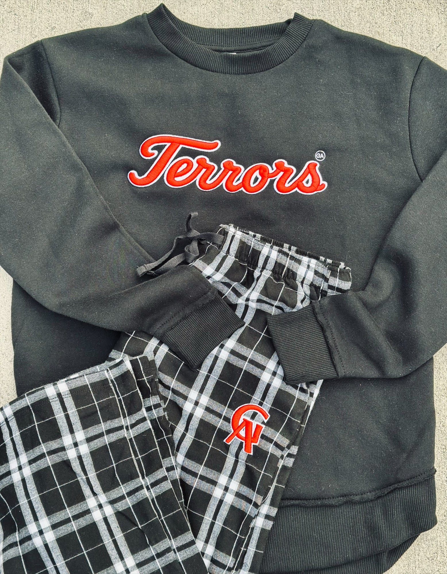 Women's Flannel Pant- Glynn Academy GA Logo