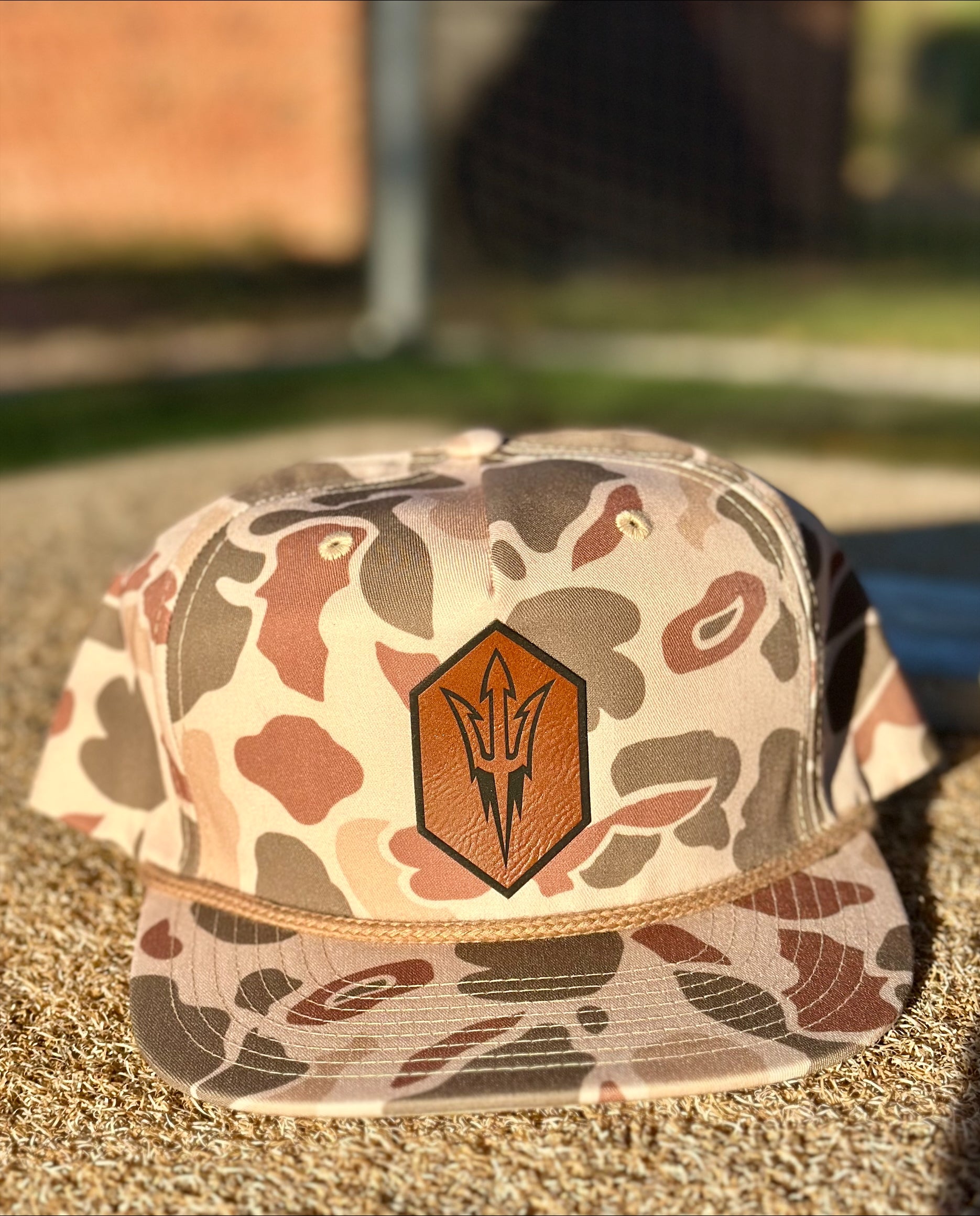 Richardson Printed Umpqua Cap Snap Back- GA Pitchfork Patch