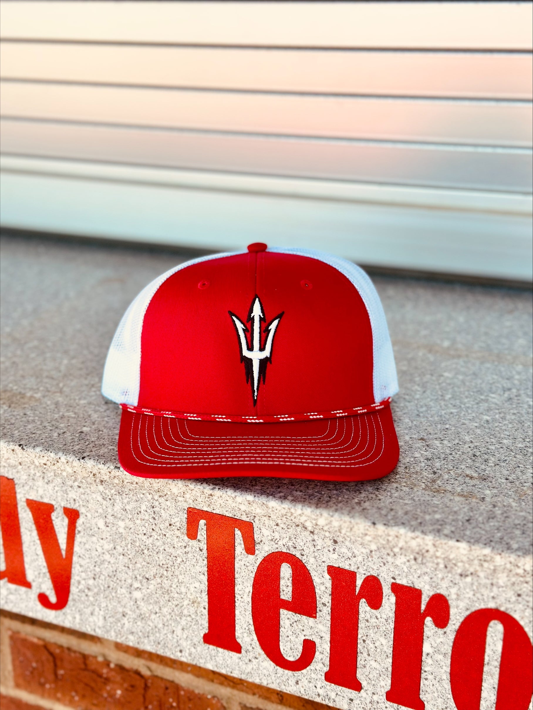 The Game-Everyday Rope Snap Back Trucker Hat-Pitchfork