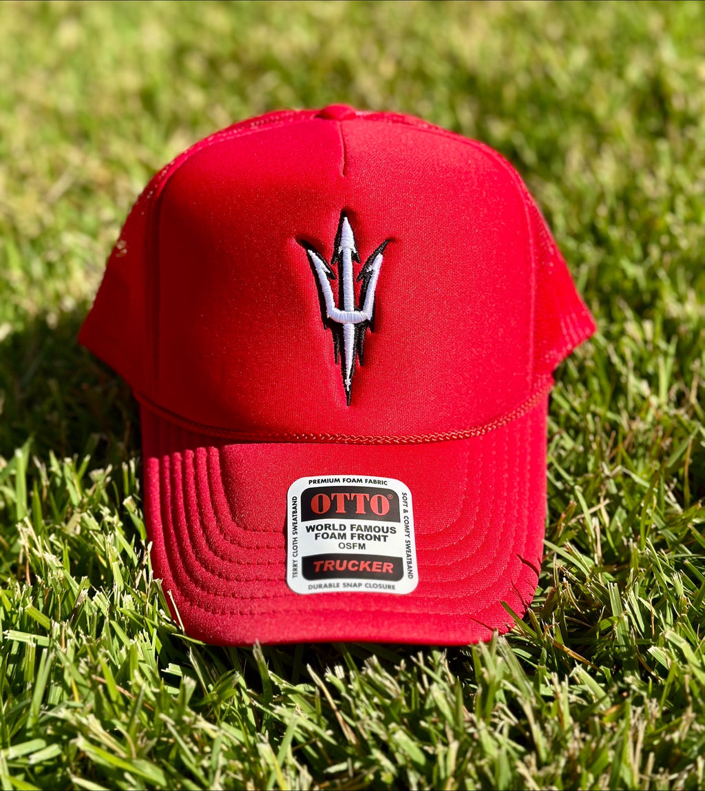 Otto Cap Foam Trucker Snap back -Glynn Academy Terrors pitchfork